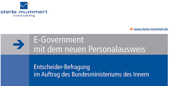 Studie E-Government mit dem neuen Personalausweis 