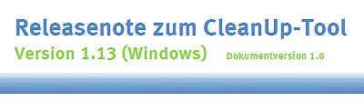 AusweisApp-CleanUpTool- 011300 Releasenotes (140725-AusweisApp)